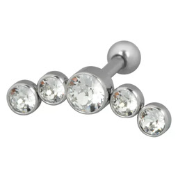 Bijou piercing 5 1/2 Crystal - Cartilage